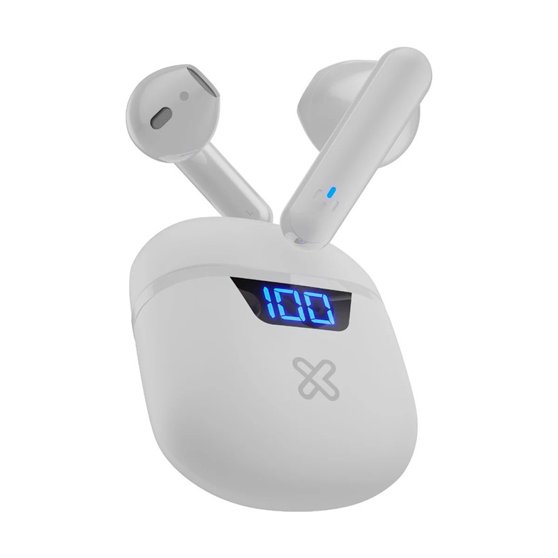 Audífonos Bluetooth Klip Xtreme Touchbuds In-ear con Micrófono Blanco