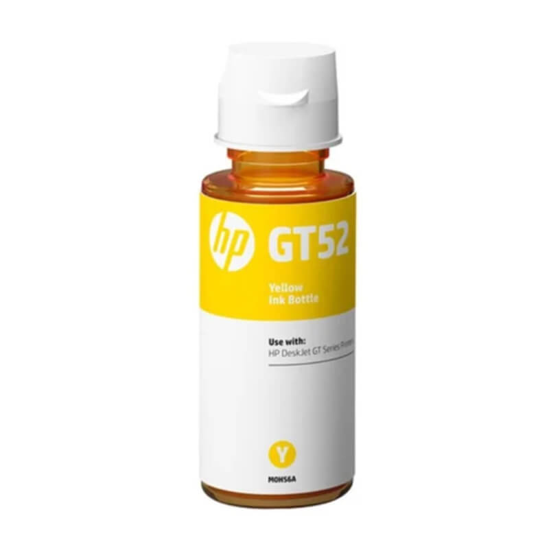 Botella de Tinta HP GT52 Amarillo 70ml
