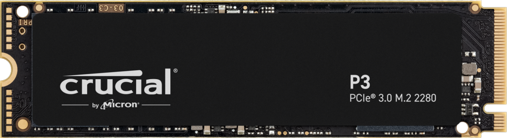 Crucial P3 4TB PCIe M.2 2280 SSD- view 1