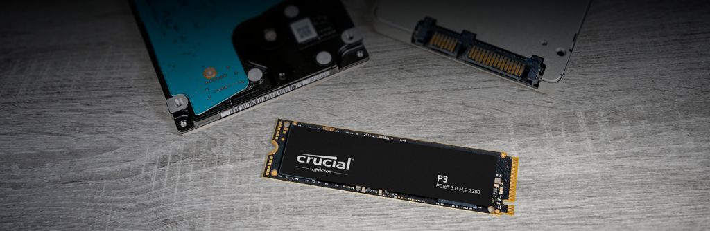 Crucial P3 4TB PCIe M.2 2280 SSD- view 1