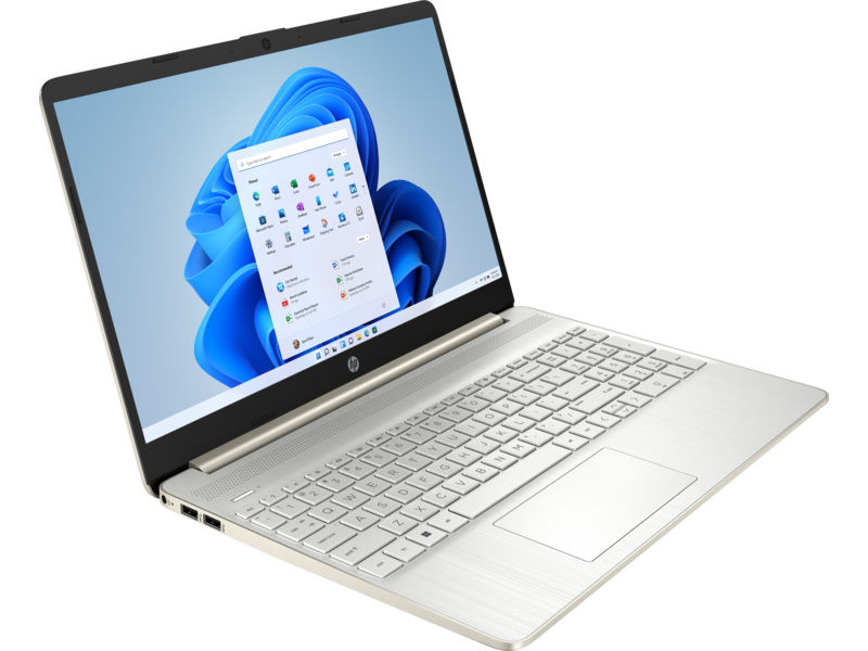 21C1 - HP 15.6 inch Laptop PC FFplus PaleGold NoFPR Front copy