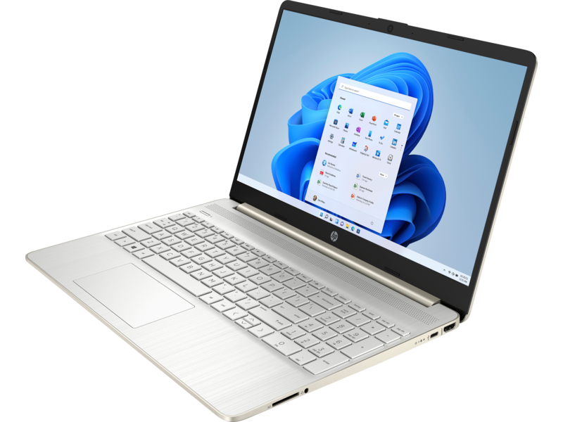 21C1 - HP 15.6 inch Laptop PC FFplus PaleGold NoFPR Front copy