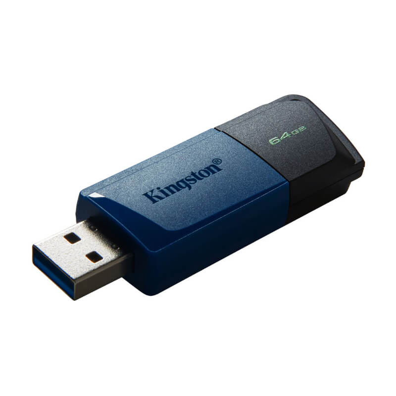 Memoria USB Kingston 64GB DataTraveler Exodia M Azul