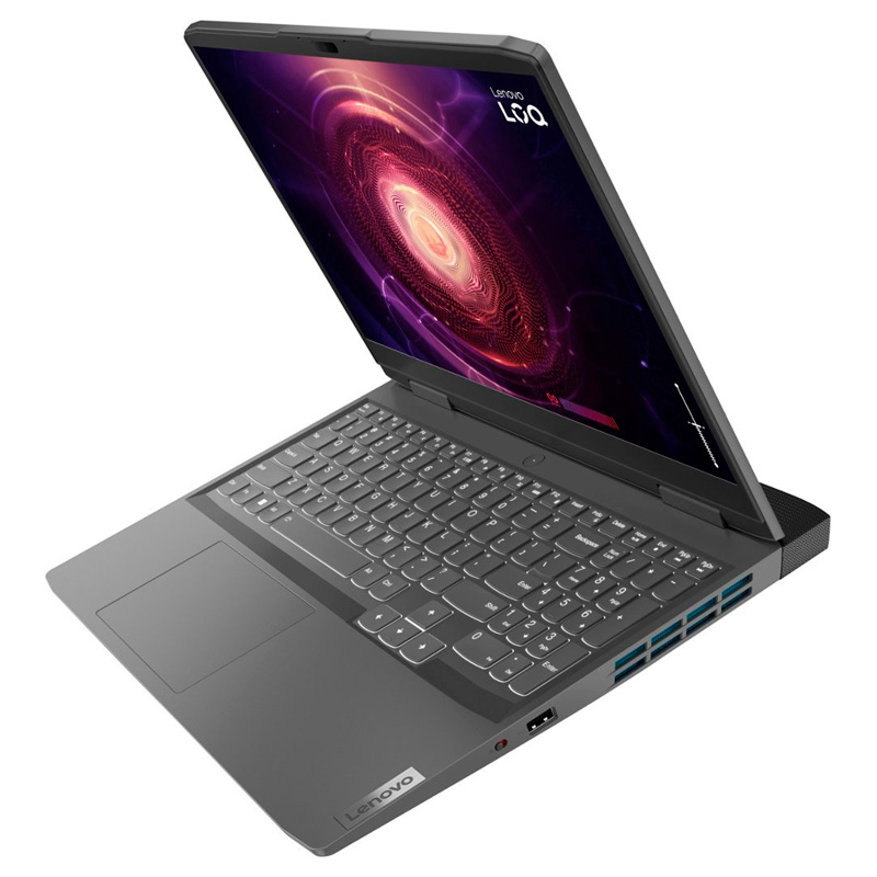 Laptop Lenovo LOQ 15APH8 15,6" RYZEN 7 7840HS 8GB RAM 512GB SSD Geforce RTX 4050 6GB Gris W11 Home Teclado Ingles