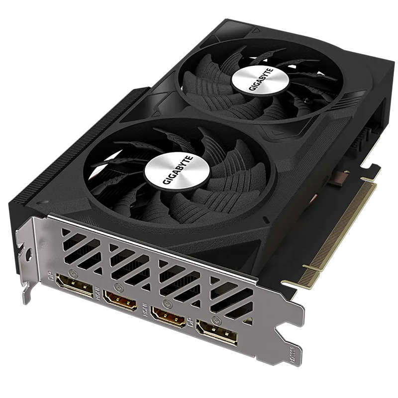 Tarjeta de Video 8GB GDDR6 Gigabyte GeForce RTX 4060 Windforce OC HDMI DP PCIe 4.0