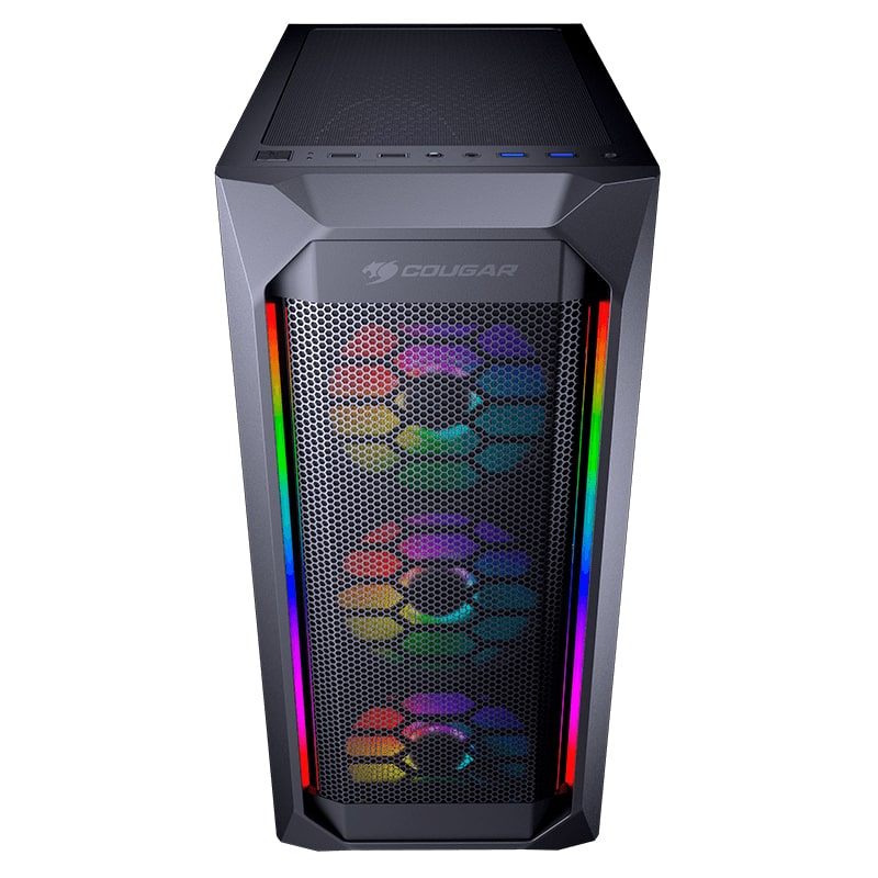 Case Gaming Cougar MX410 Mesh-G RGB Micro-ATX (Sin Fuente)