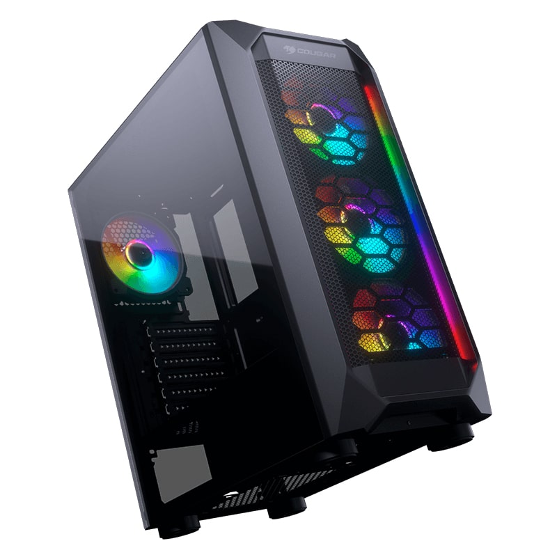 Case Gaming Cougar MX410 Mesh-G RGB Micro-ATX (Sin Fuente)