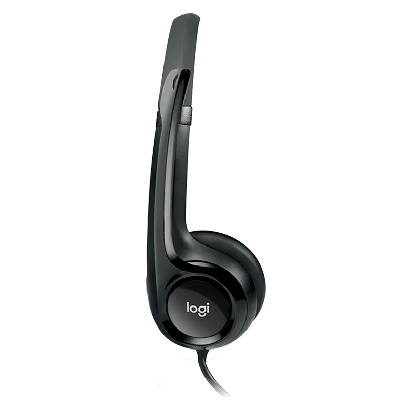 Audifonos Logitech USB tipo Headset H390 Negro