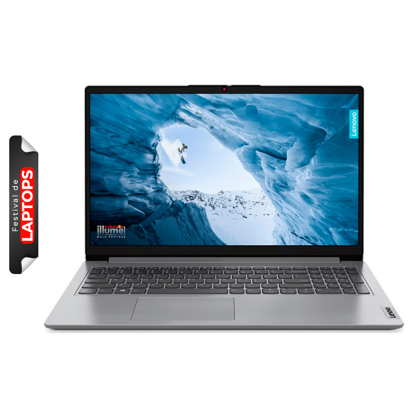 Laptop Lenovo IdeaPad 15IAU7 15,6" Touchscreen i3-1215U 8GB RAM 256GB SSD Gris W11 Home Teclado Ingles