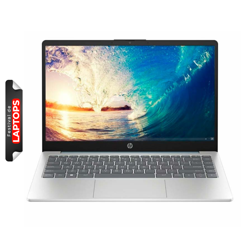 Laptop HP 14-EM0017LA 14" AMD Ryzen 5-7520U 8GB RAM 512GB SSD Azul W11 Home Teclado Español