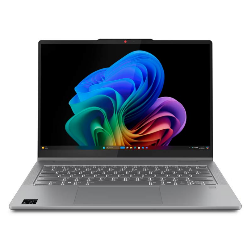 Laptop Lenovo 5 14Q8X9 14" Touchscreen Snapdragon X PlusX1O-42-100 16GB RAM 1TB SSD Gris W11 Home Teclado Ingles