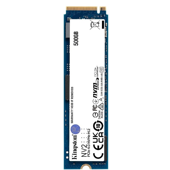 Unidad SSD M.2 2280 500GB Kingston NV2 PCIe NVMe 3500Mbps