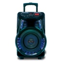 Bocina Dolphin SP-1217RBT Party Speaker 12" Bluetooth Negro + Microfono